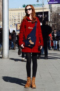 ботинки желтого цвета